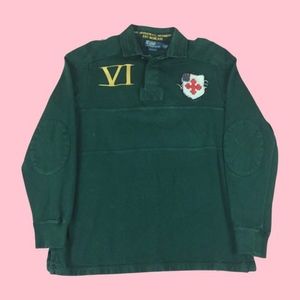 Vintage 90s Polo Ralph Lauren Rugby Polo Shirt